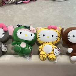 New With Tags Hello Kitty Plushies