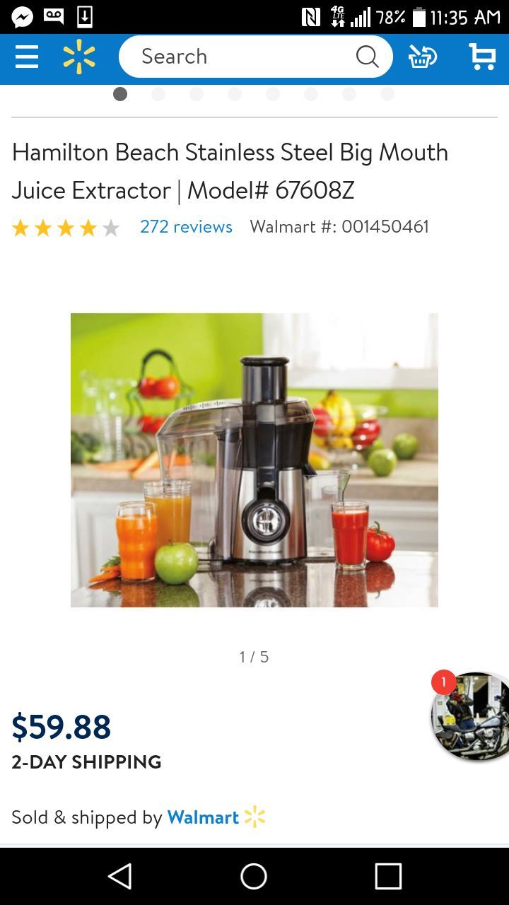 Hamilton beach juicer.