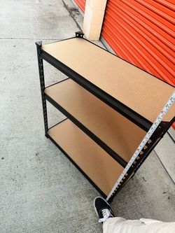 3-Tier Metal Storage Shelving Unit