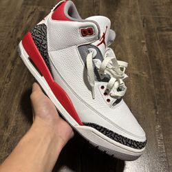 Jordan 3 Fire Red