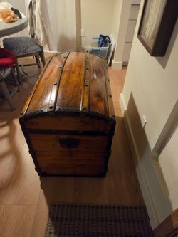 Antique wedding chest