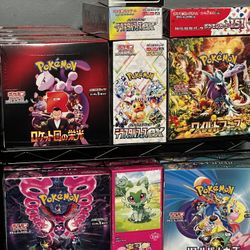 Pokemon Booster boxes Pokemon cards 