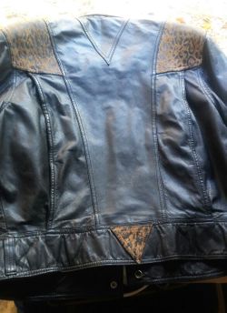 Vintage leather jacket