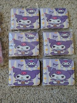 6 Kuromi Wallets