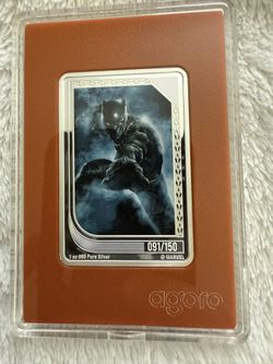 Agoro Trading Coins .999 Silver Black panther 91/150