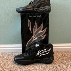 PUMA Lemelo Ball Oreo Basketball Shoes. Size 6.5 Y