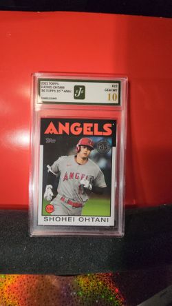 35th Anniversary 1986 Topps Baseball EJE 10 GEM MINT.