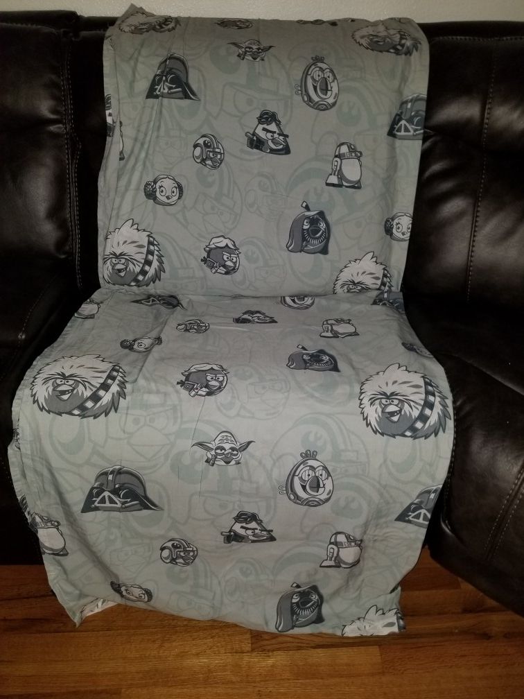 Star Wars angry bird flat sheet