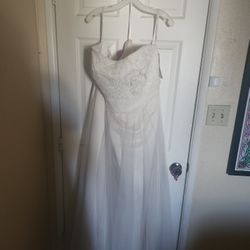 David's Bridal Wedding Dress Size 22W