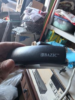 Free BAZIC Black Desktop Stapler and swing line