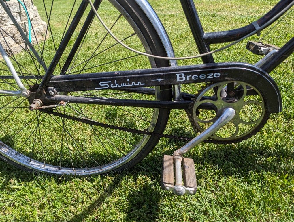 Vintage Schwinn Breeze Bicycle Restoration Project Brakes Frozen