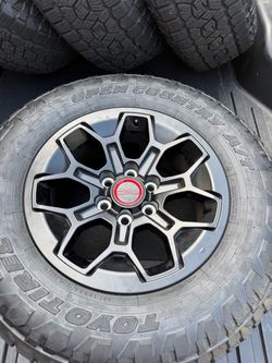 2024+ 4Runner TRD PRO wheels and tires takeoff