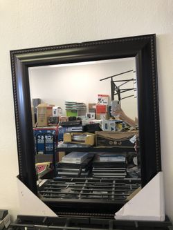 Style selection copper beveled wall mirror