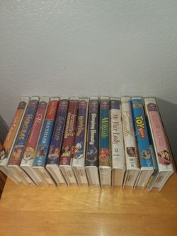 Disney VHS Tape Collection – 13 Movies