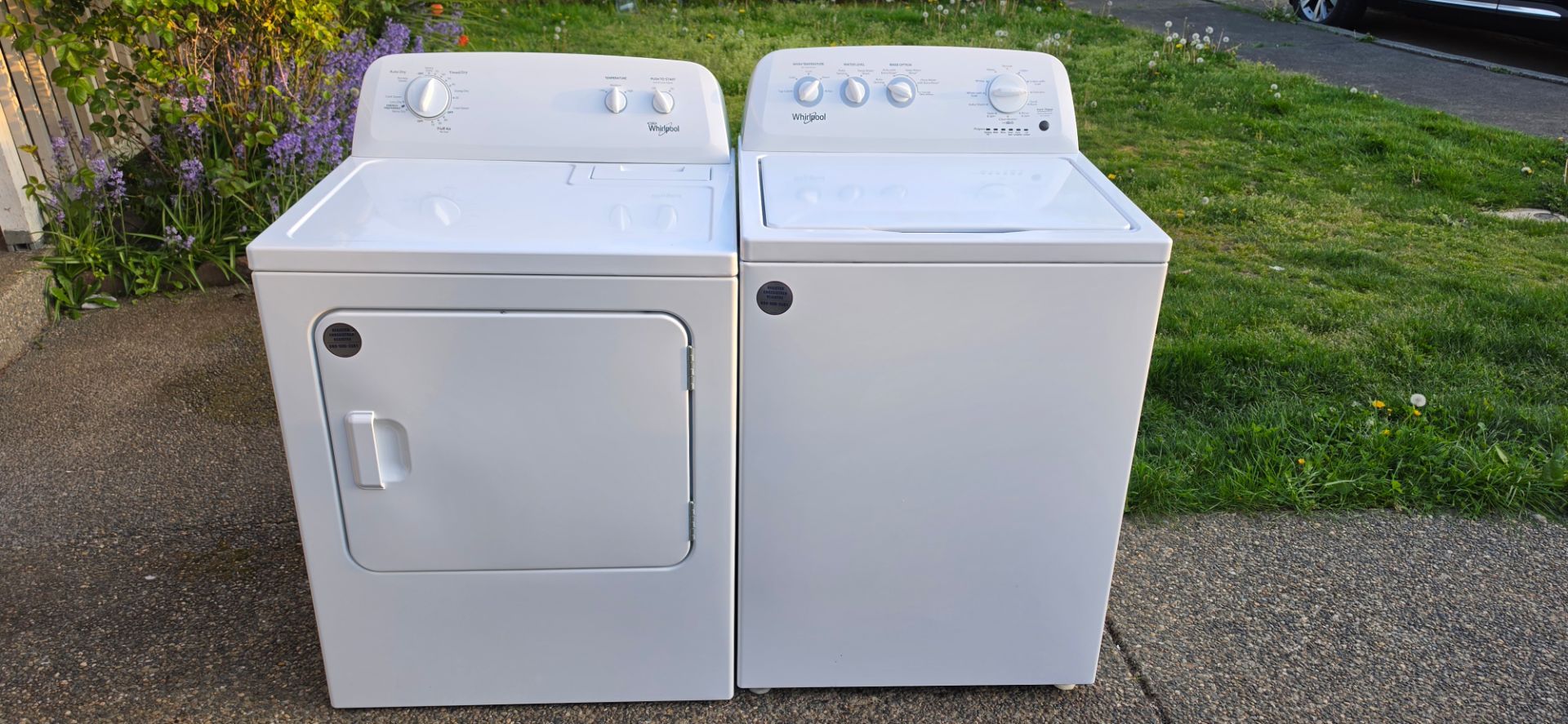 Whirlpool Washer And Electric Dryer set) l can help you with free delivery within 10 miles distance