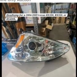 Head Lamp For a 2004-2009 Lexus RX330, RX350, or

RX400h.