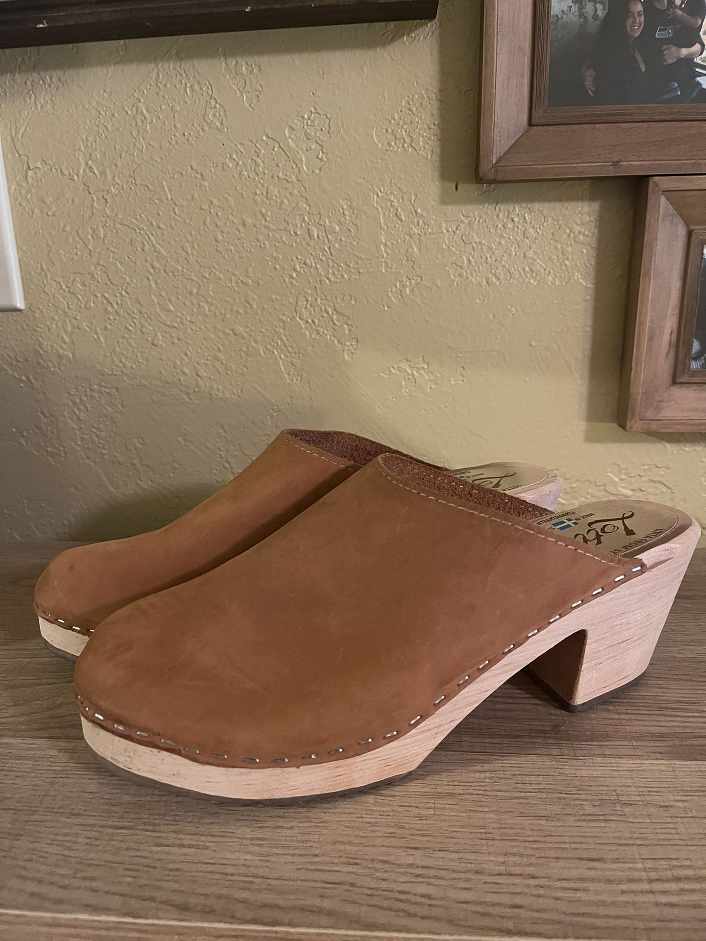 Like New/Never Worn Handmade Lotta’s (Lotta from Sweden) brand Clogs - Size 41 (9.5/10 US)