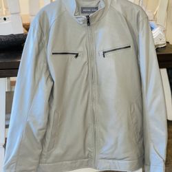 Michael Kors Faux Leather Jacket 