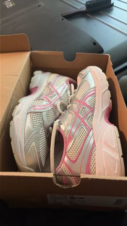 Pink asics
