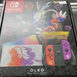 Nintendo Switch OLED Scarlet And Violet Edition 
