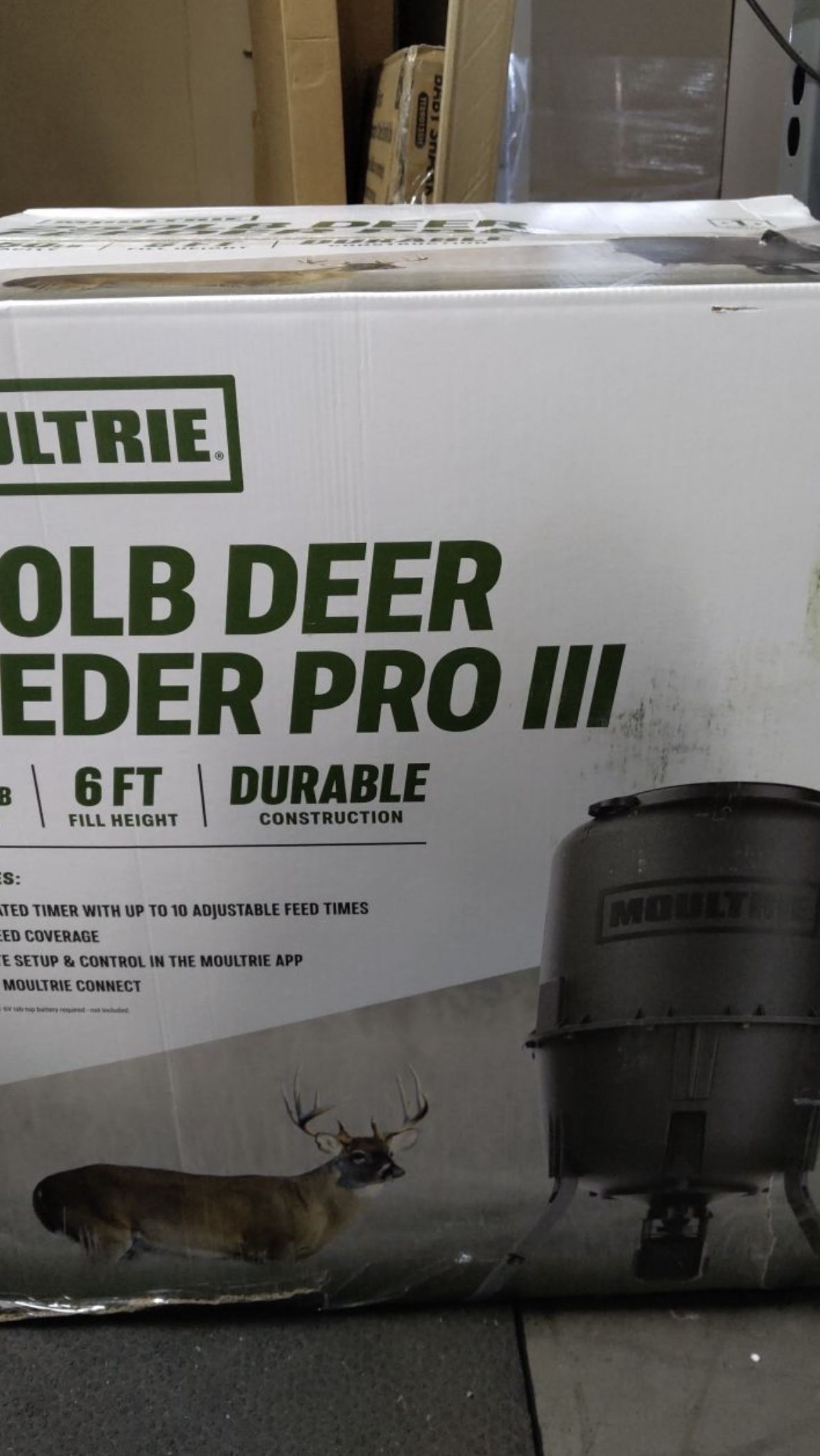 Moultrie deer Feeder Pro 3