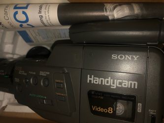 Vintage Sony Handycam CCD-F32 Video8 Camcorder - 1991 - Tested Works!