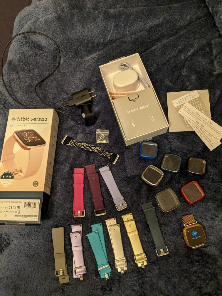 Fitbit versa 2 With Accessories 