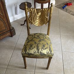 Gold chair