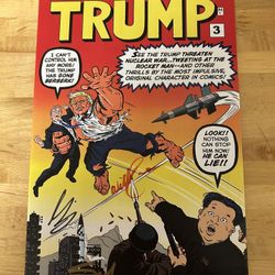 The Incapable Trump Comic #3 (Signed By Creators) Mint Condition!