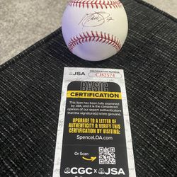 Mark De Rosa Signed Official Major League Baseball JSA COA