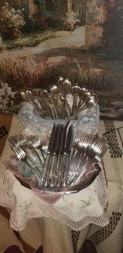 SILVER PLATED FLATWARE