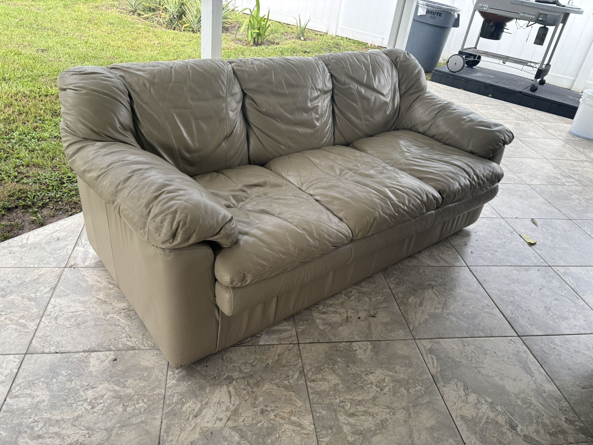 Leather Sofa
