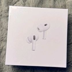 These are Apple AirPods Pro (2nd Generation) wireless earbuds in their charging case.