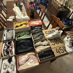 Various Nike/Jordan/Yeezy