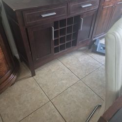 Cabinet With Wine Storage