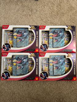 Greninja Ex Box Pokemon 30th Celebration