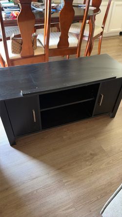 Black TV Stand