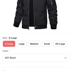Men’s Bomber Jacket Lightweight