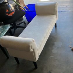 White End Of Bed Sofa 