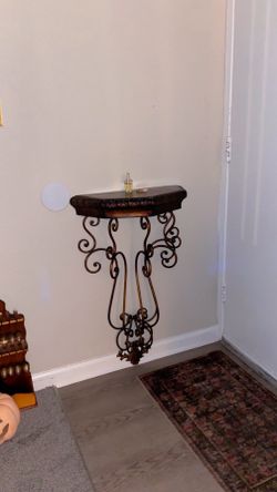 YES ITS AVAILABLE! Unique wall hanging table!