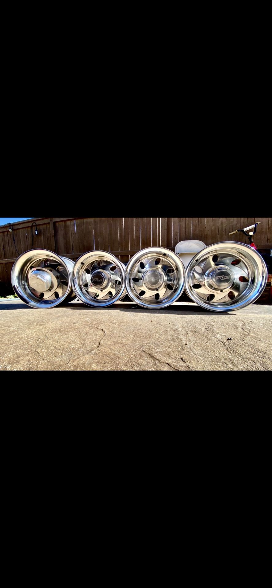16x8 6x5.5 BOYDS Wheels 16x8 Nissan Chevy Tahoe Silverado GMC Mazda B2200 Mitsubishi