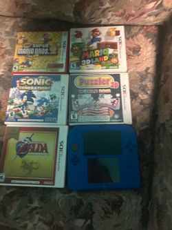 Nintendo 2DS+5 games