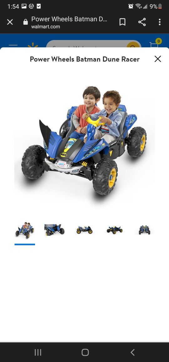 Power wheels dc super hero girls dune best sale racer