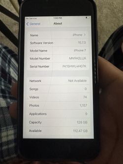 iPhone 7 128gb 