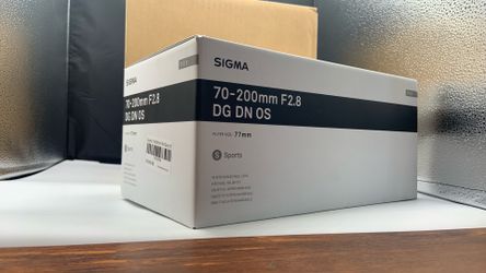 Sigma 70-200mm f2.8. For Sony E