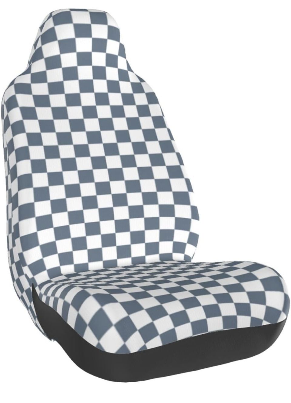 Gray & White Checkered 2 PC Front Car Seat https://offerup.com/redirect/?o=Q292ZXJzLk5FVw==.Ships Within 24 Hours.