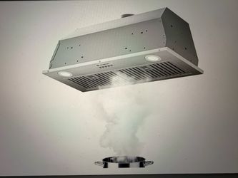 Brand new 30 Inch Range Hood Insert, 900 CFM