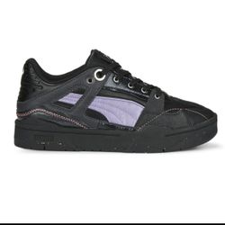 PUMA The Ragged Priest X Slipstream Lace Up Black, Purple Sneakers Size 7.5