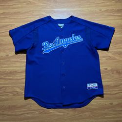 Vintage Y2K Los Angeles Dodgers Baseball Jersey  Size XL 