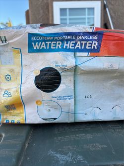 Eco temp portable tankless water heater L5 model